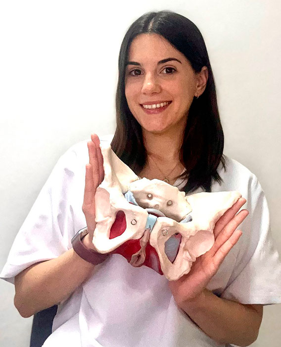 Laura Pellitero Pascual, fisioterapeuta especializada en suelo pélvico en Crecer sin Límites